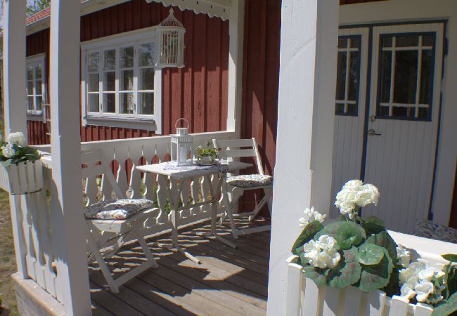 Ferienhaus in Lammhult - Ferienhaus mit Internet, Sauna und Motorboot am See Stråken in Småland