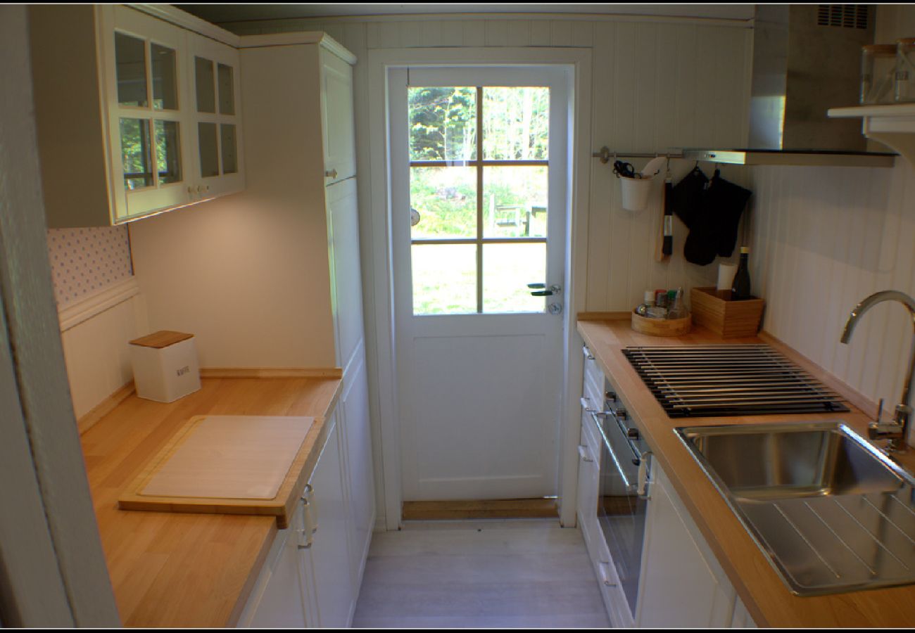 Ferienhaus in Lammhult - Ferienhaus mit Internet und Sauna und Boot am See Stråken in Småland