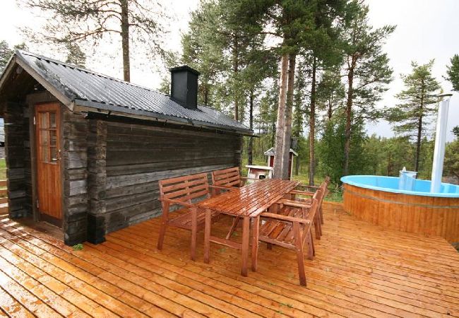 Ferienhaus in Kiruna - Natur pur, am Fluss Torneälven unweit vom Eishotel