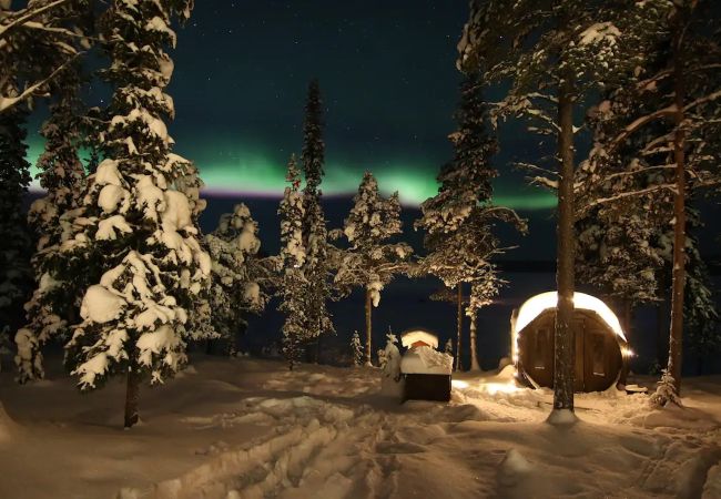 Ferienhaus in Kiruna - Natur pur, am Fluss Torneälven unweit vom Eishotel