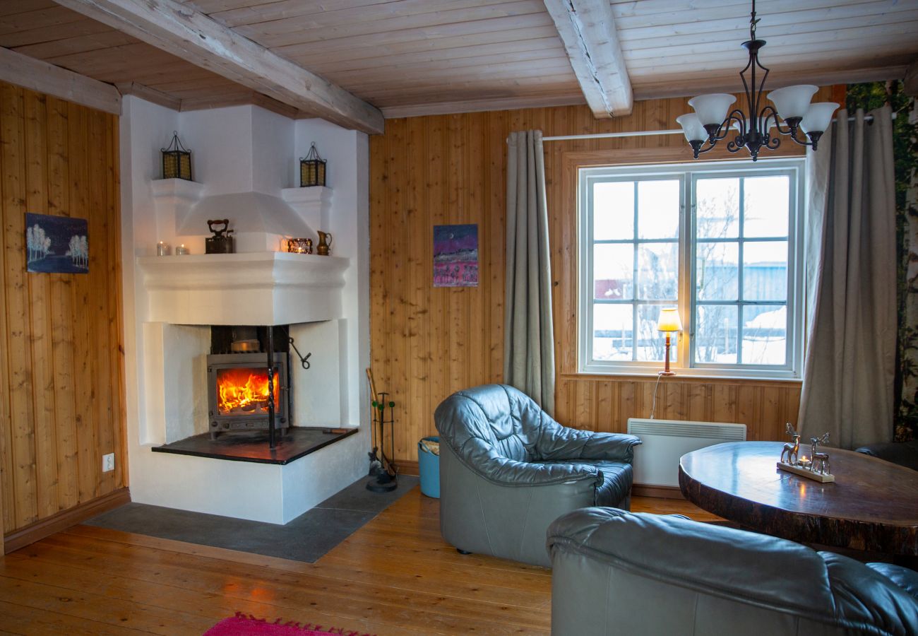 Ferienhaus in Gargnäs - Schönes Blockhaus im Herzen Lapplands