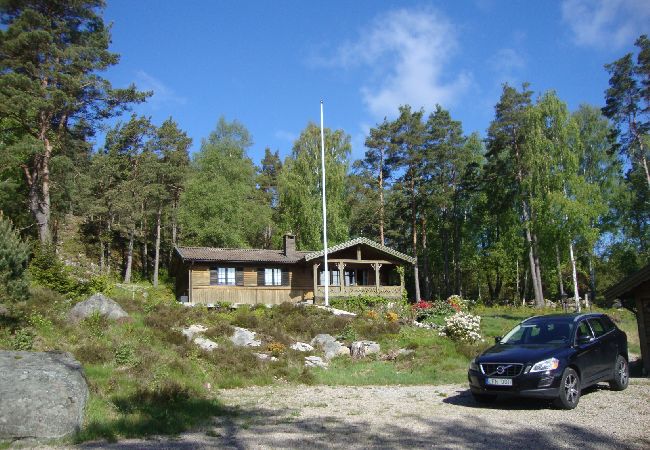 Ferienhaus in Hakenäset - Gemütliches Ferienhaus am Meer der Westküste