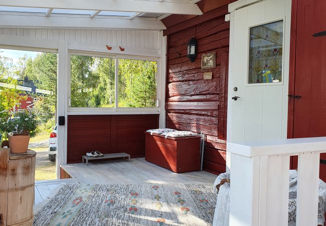 Ferienhaus in Trehörningsjö - Natururlaub direkt am See im Ångermanland