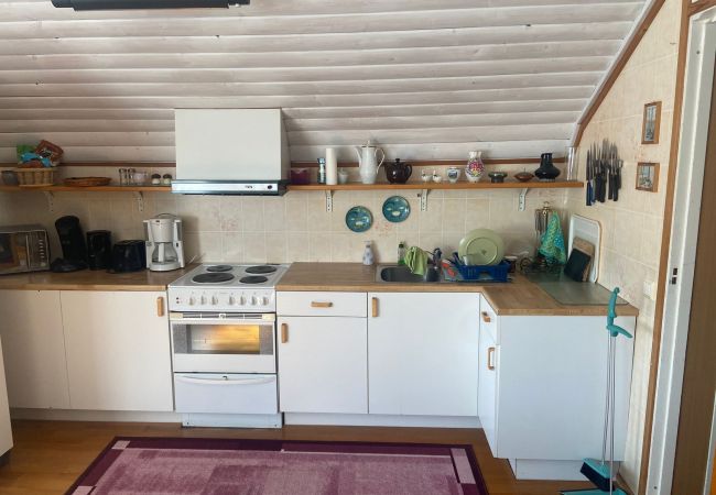 Ferienwohnung in Bergkvara - Wunderbares Studio-Apartment mit Meerblick an der Ostseeküste wenige Meter vom Strand 
