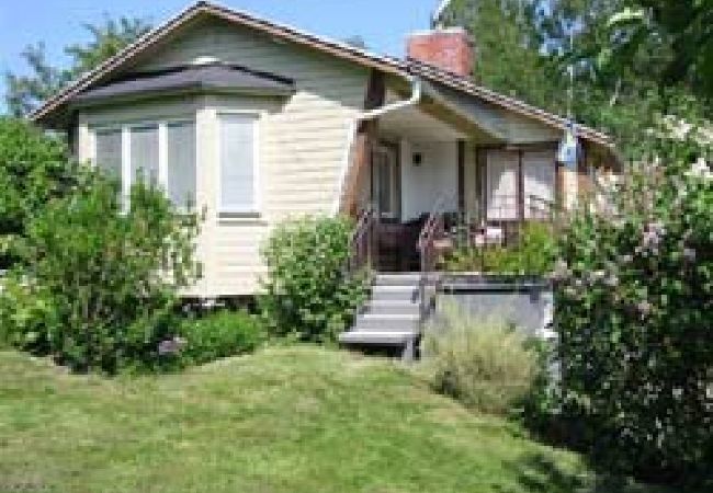 Ferienhaus in Uppsala - Kilometerweite Aussicht über Hammarskog