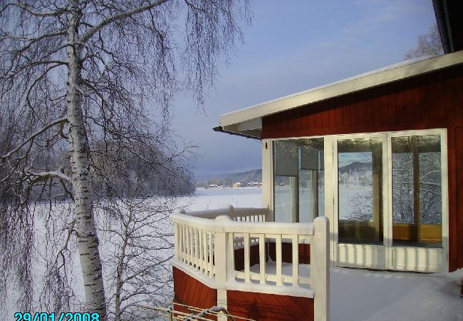 Ferienhaus in Näsåker - Schönes Ferienhaus am Ufer des Ångermanälven