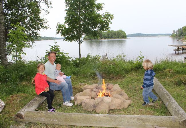 Ferienhaus in Lekeryd - Wunderbares Ferienhaus auf einem Seegrundstück in Småland