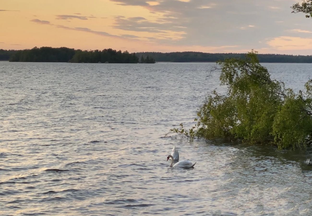 Ferienhaus in Näshulta - Direkt am See mit eigener Badestelle