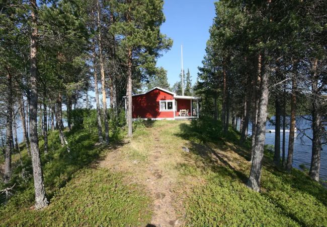 Ferienhaus in Kiruna - Ferienhaus in Traumlage am Wasser in Nordschweden