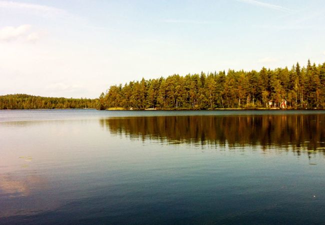 Ferienhaus in Hultsfred - Wunderbares Ferienhaus mit Seelage, Boot und Internet