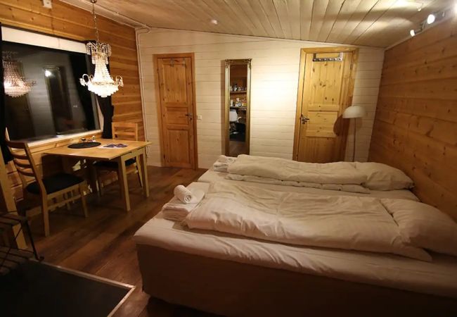 Ferienhaus in Kiruna - Urlaub am Wasser mit Nordlichtern oder Mitternachtssonne