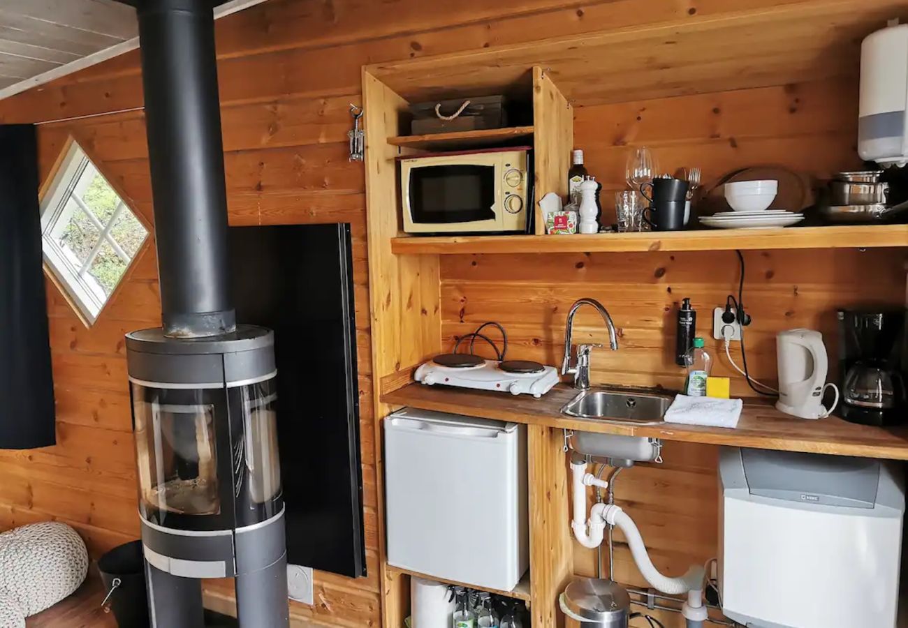 Ferienhaus in Kiruna - Urlaub am Wasser mit Nordlichtern oder Mitternachtssonne