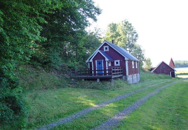 Ferienhaus in Karl Gustav - Ferienhaus zwischen den Seen Oklången und Mäsen