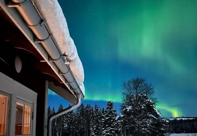 Ferienhaus in Gällö - Traumlage mit riesiger Terrasse direkt am See