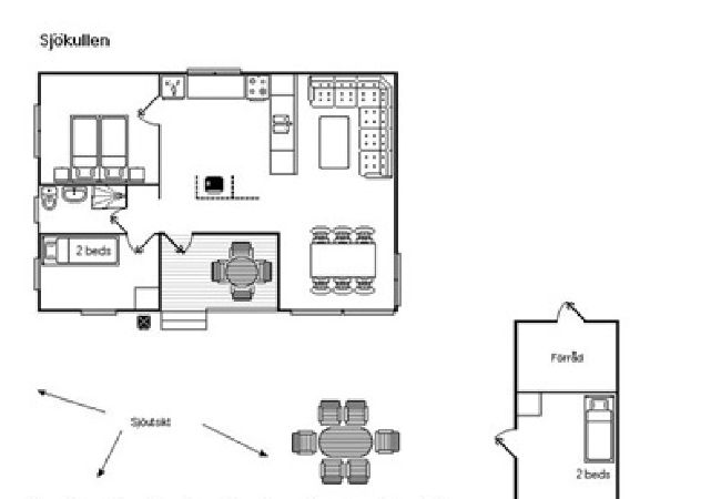 Ferienhaus in Vikbolandet - Ferienhaus in den Schären mit Seeblick in alle drei Richtungen