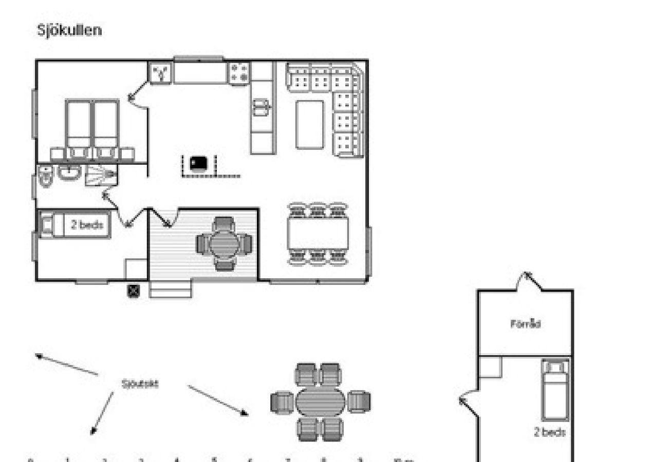Ferienhaus in Vikbolandet - Ferienhaus in den Schären mit Seeblick in alle drei Richtungen
