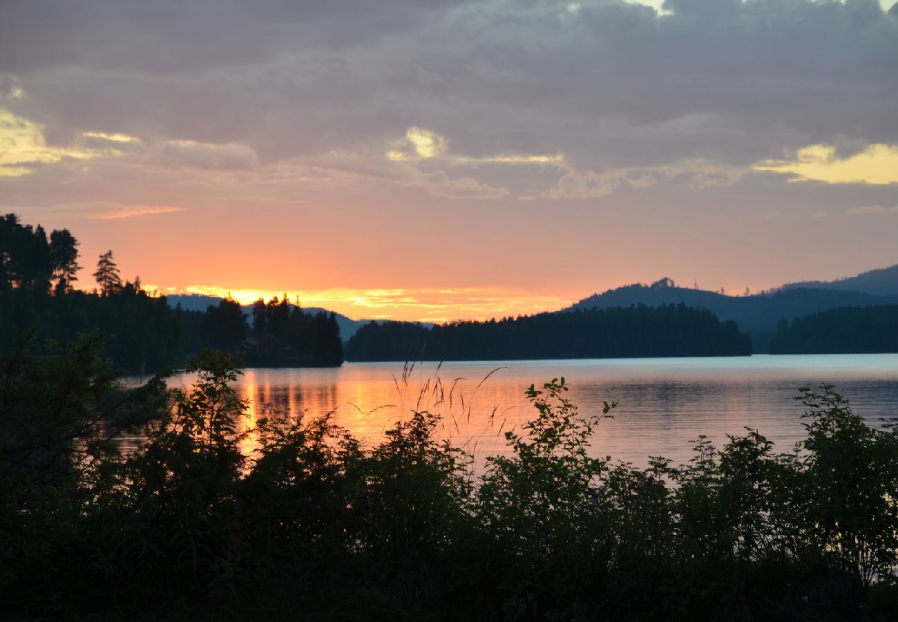 Ferienhaus in Mora - Ferienhaus direkt am See und Wasalaufstrecke