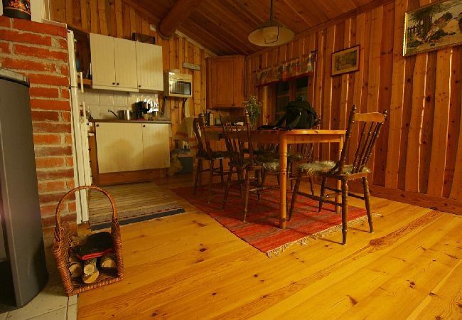 Ferienhaus in Horn - Naturschön gelegene Blockhütte mit fantastischem Seeblick