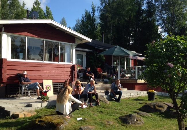 Ferienhaus in Ramsberg - Urlaub am See in Bergslagen mit eigener Badestelle