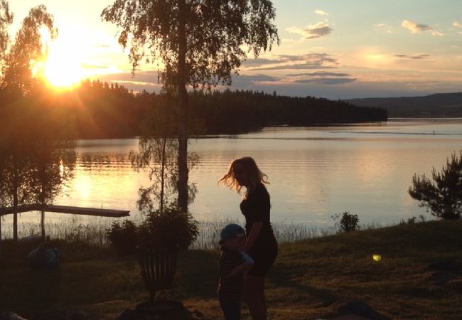 Ferienhaus in Ramsberg - Urlaub am See in Bergslagen mit eigener Badestelle