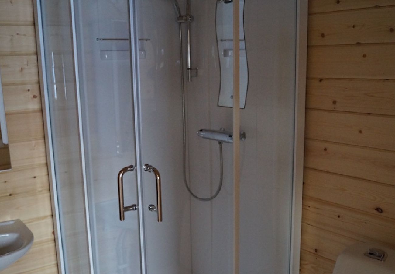 Ferienhaus in Arvidsjaur - Neuerbaute Ferienhütte mit Boot in der Wildnis Nordschwedens 
