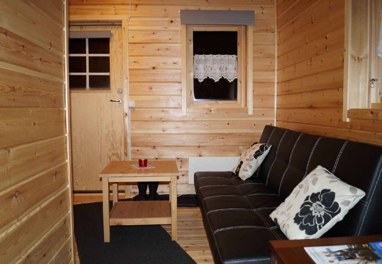 Ferienhaus in Arvidsjaur - Neuerbaute Ferienhütte mit Boot und Sauna
