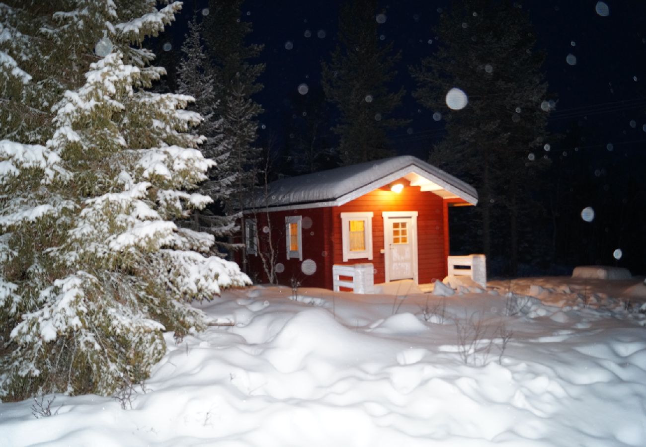 Ferienhaus in Arvidsjaur - Neuerbaute Ferienhütte mit Boot und Sauna