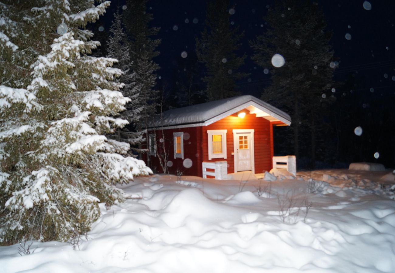 Ferienhaus in Arvidsjaur - Neuerbaute Ferienhütte mit Boot und Sauna