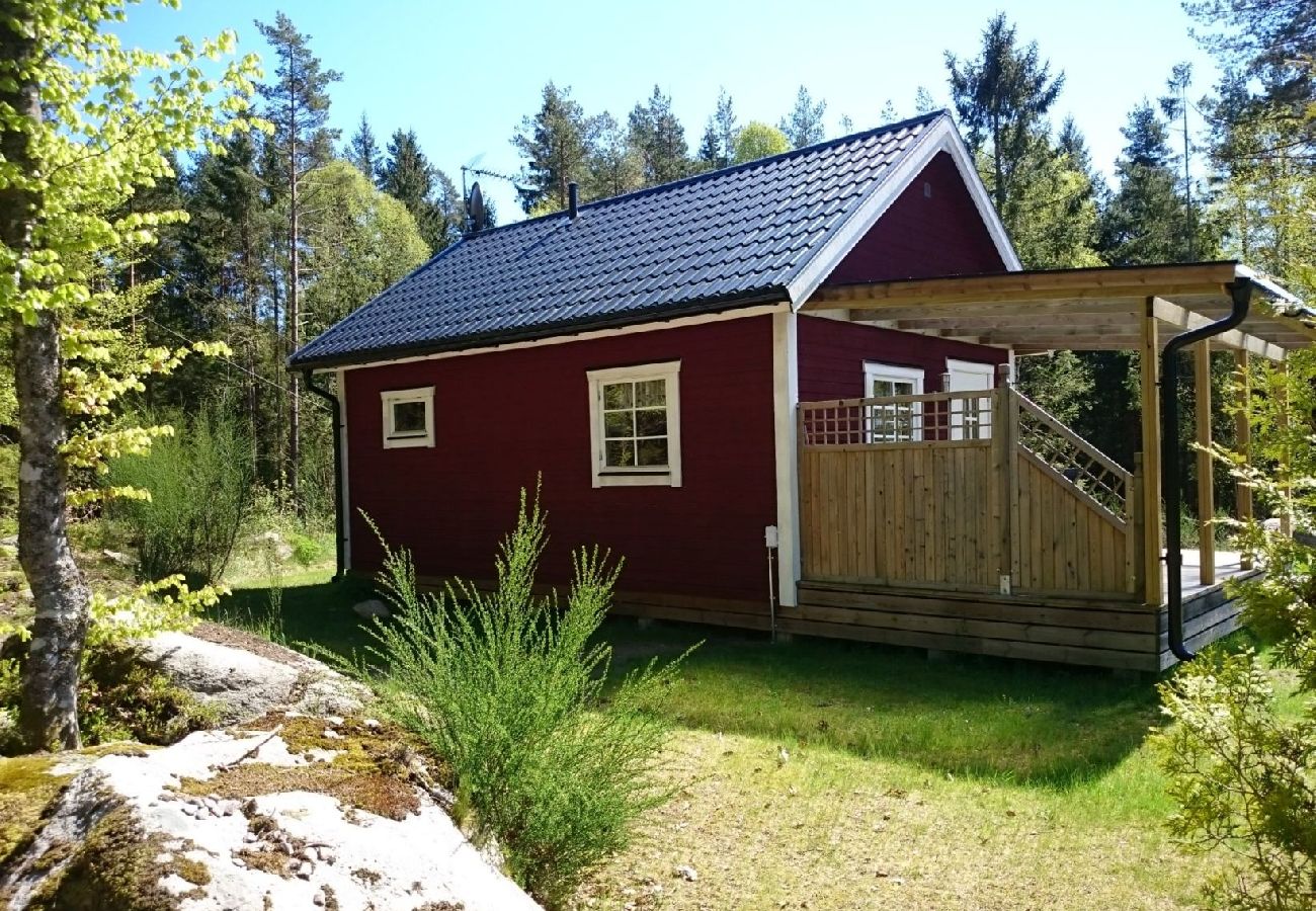 Ferienhaus in Hallaryd - Urlaub am See mit Seeblick und Internet