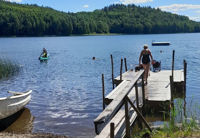 Ferienhaus in Valdemarsvik - Urlaub auf dem Lande im Ferienhaus mit Wifi und Boot