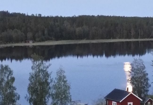 Ferienhaus in Gällö - Wunderbares Ferienhaus direkt am See mit Sauna, Wifi und Wildnisbad