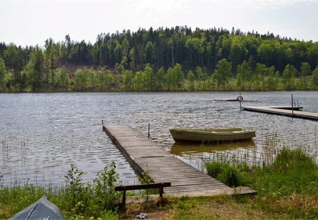 Ferienhaus in Arkelstorp - Ferienhaus am See Lerjevallssjön