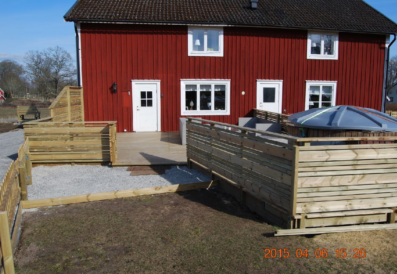 Ferienhaus in Jät - Grosses Ferienhaus für Angelabenteuer auf dem Lande unweit vom Åsnensee