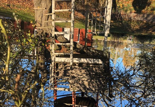 Ferienhaus in Skruv - Großes traditionelles Holzhaus aus dem 19. Jahrhundert