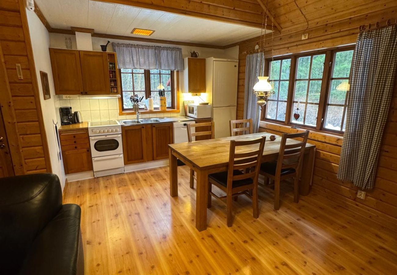 Ferienhaus in Sexdrega - Urlaub mit Boot am See und Internet