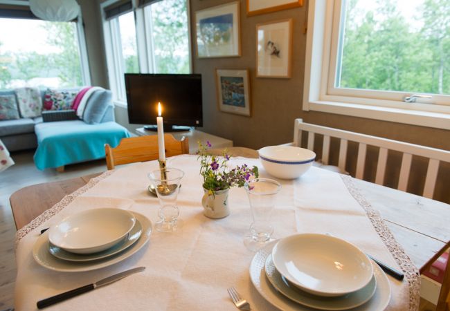 Ferienhaus in Tärnaby - Ferienhaus in den Bergen mit Panoramablick