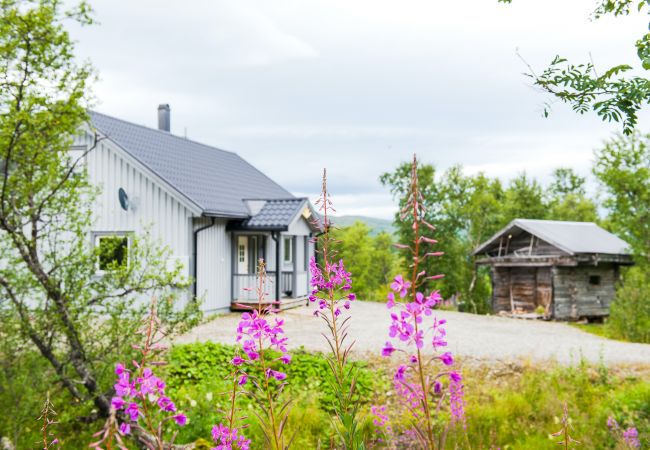 Ferienhaus in Tärnaby - Ferienhaus in den Bergen mit Panoramablick