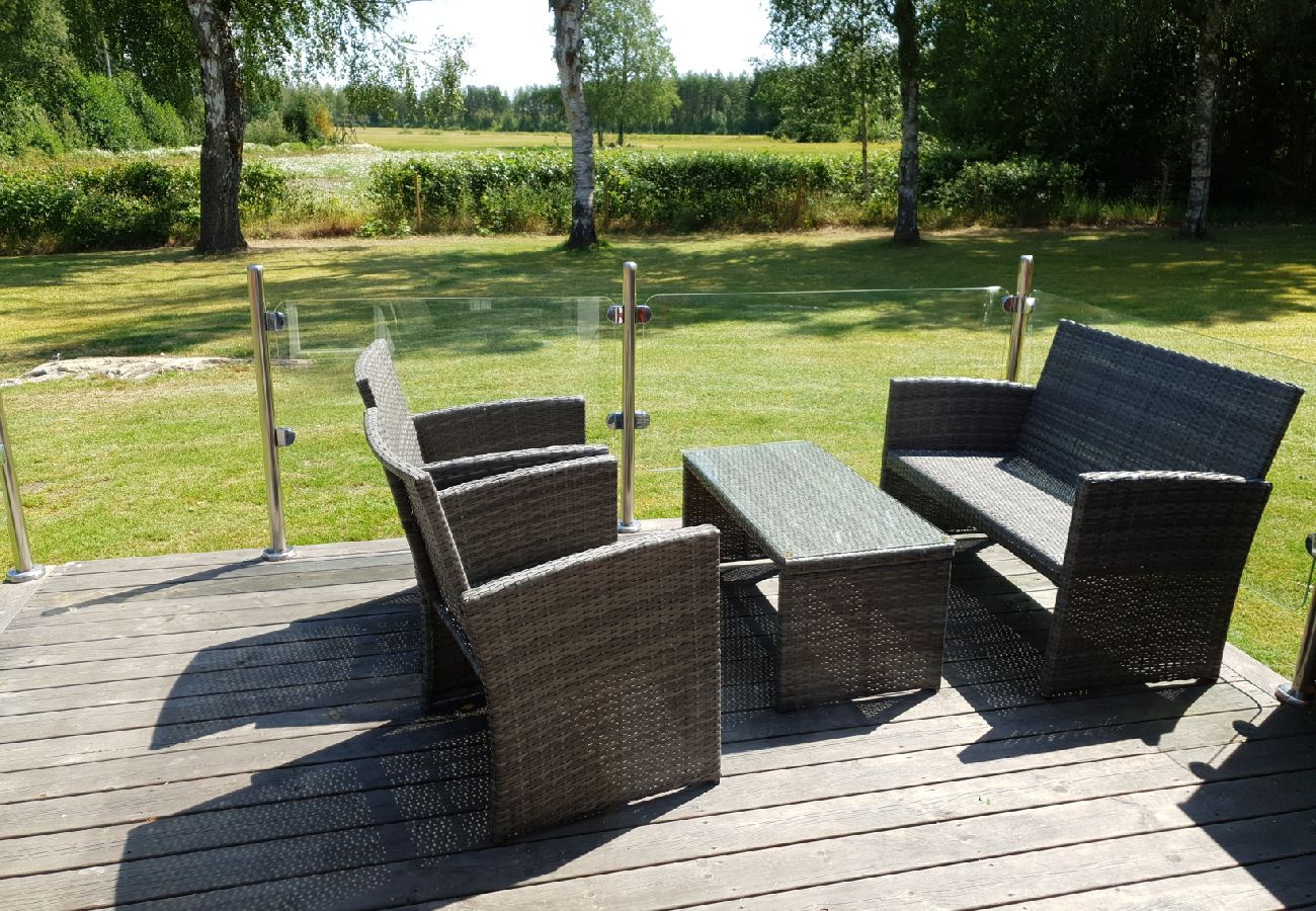 Ferienhaus in Jät - Ferienhaus direkt am See Åsnen (Achtung: Kein Strom und fliessend Wasser)