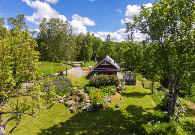 Ferienhaus in Öxabäck - Modernes Angler-Ferienhaus in Südschweden