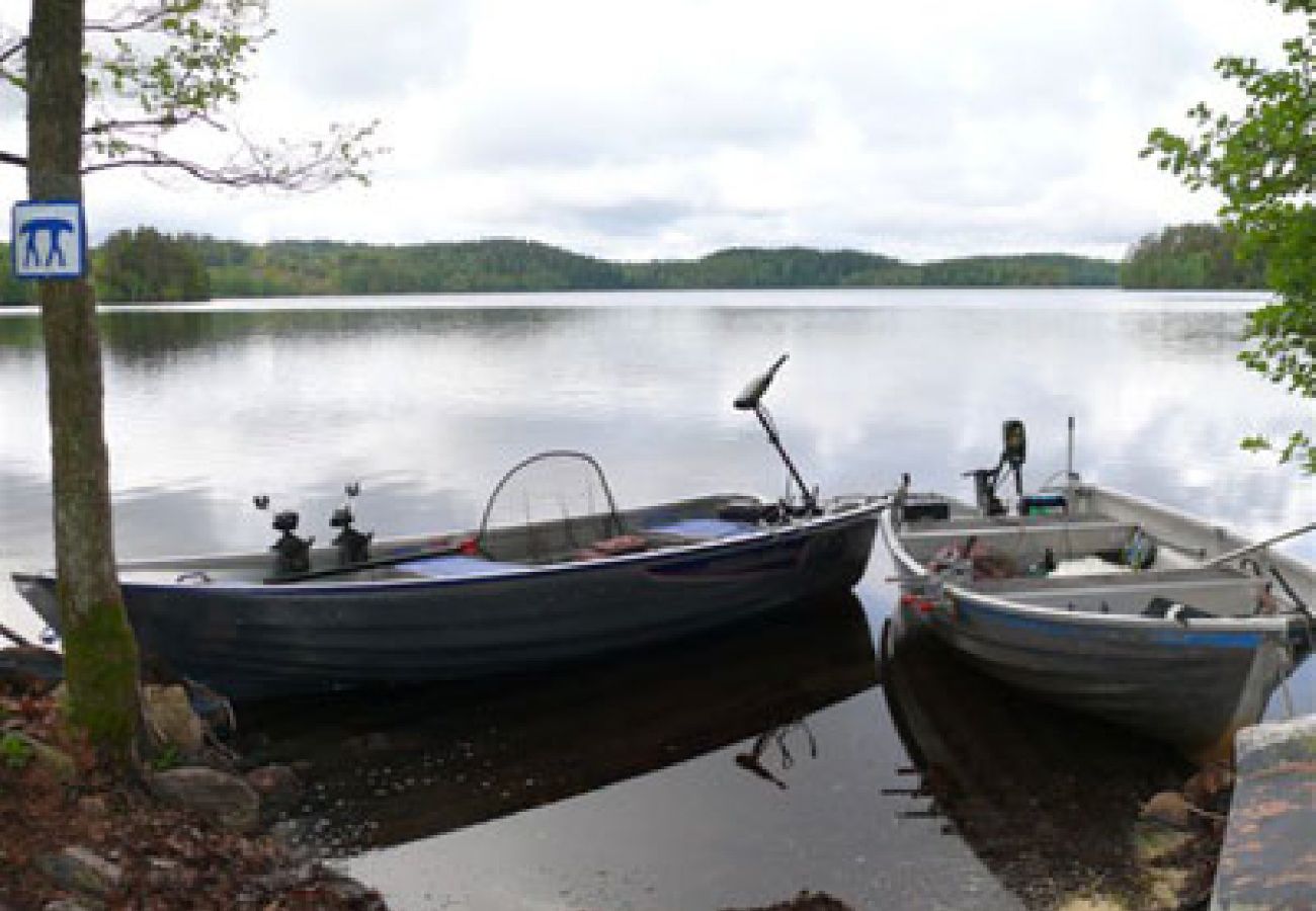 Ferienhaus in Öxabäck - Schönes Angler-Ferienhaus in Südschweden