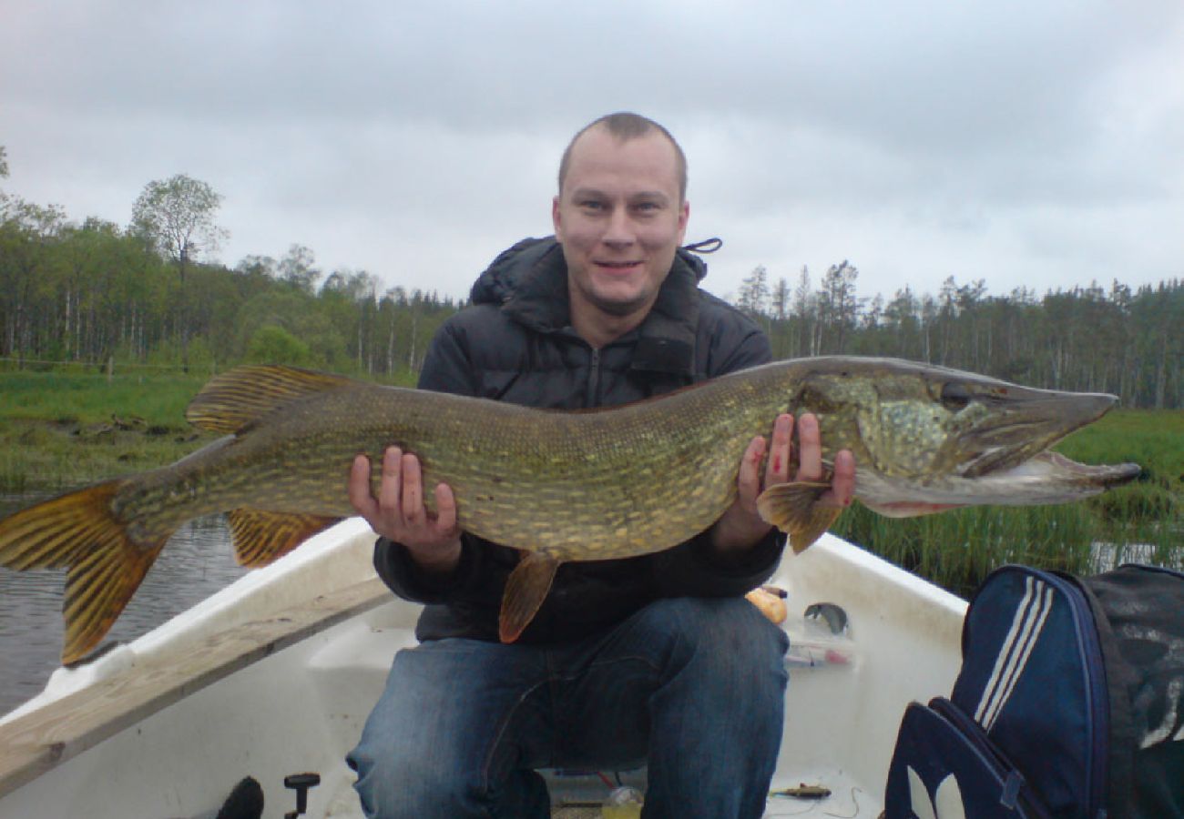 Ferienhaus in Öxabäck - Schönes Angler-Ferienhaus in Südschweden