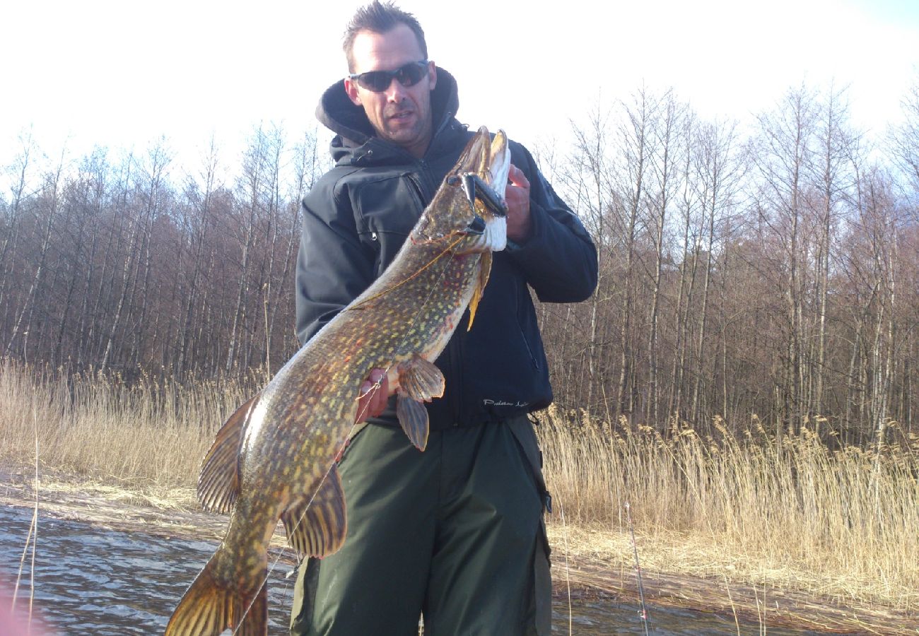 Ferienhaus in Öxabäck - Schönes Angler-Ferienhaus in Südschweden