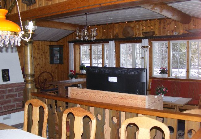 Ferienhaus in Mora - Schönes Ferienhaus in Dalarna auf einem Seegrundstück