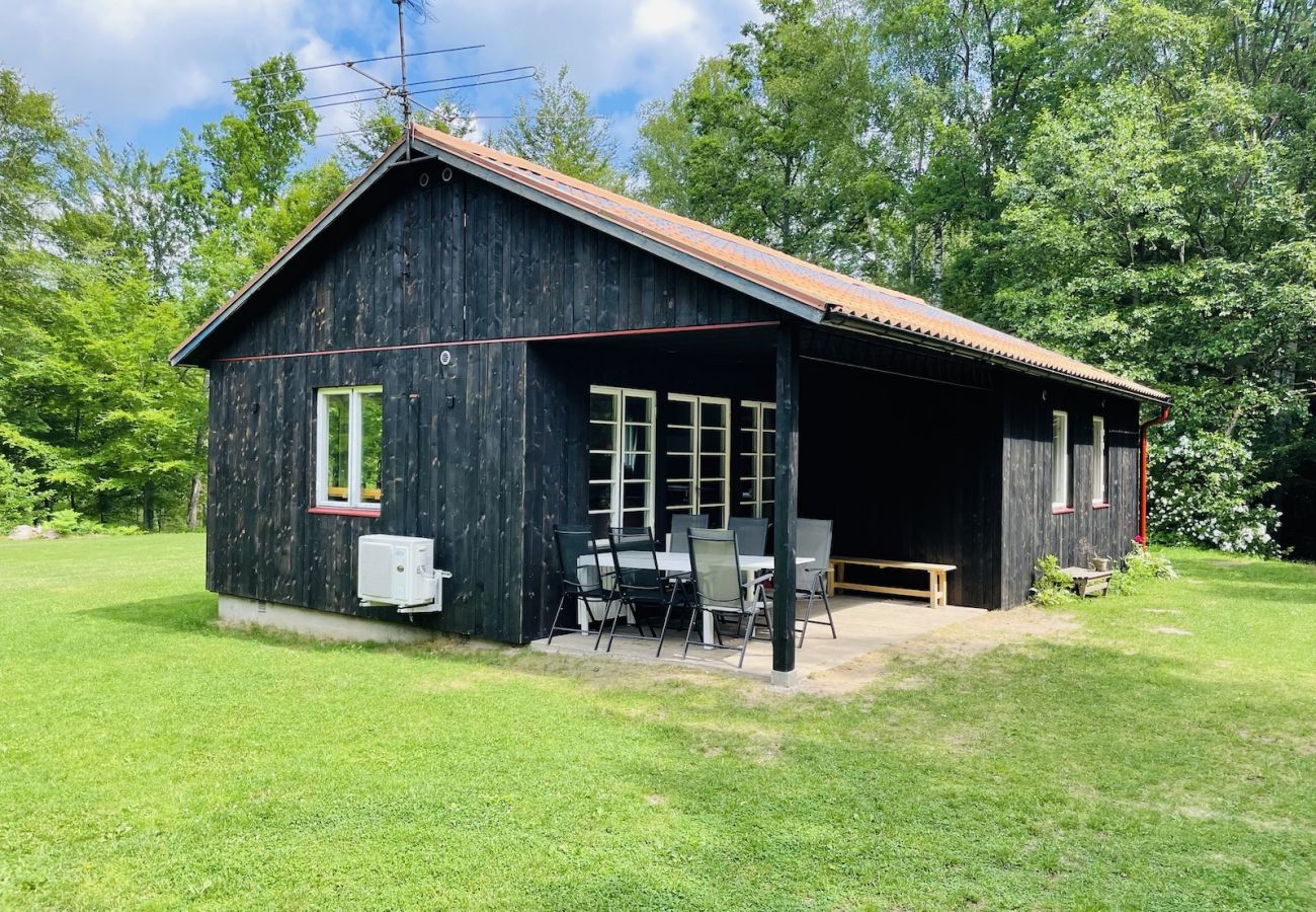 Ferienhaus in Broby - Modernes Ferienhaus am Ufer des Helgeån
