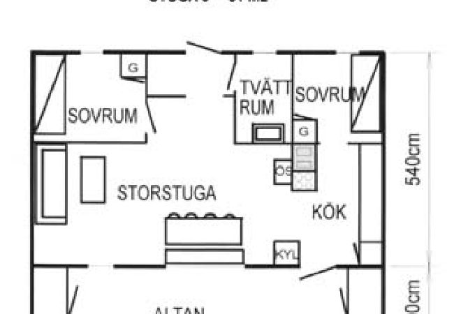 Ferienhaus in Valsjöbyn - Gunnarvattnet