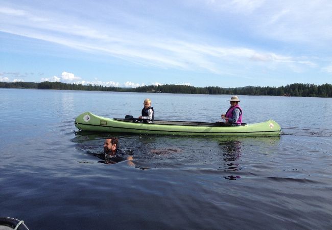 Ferienhaus in Mora - Traum-Ferienhaus am See in Dalarna mit Sauna