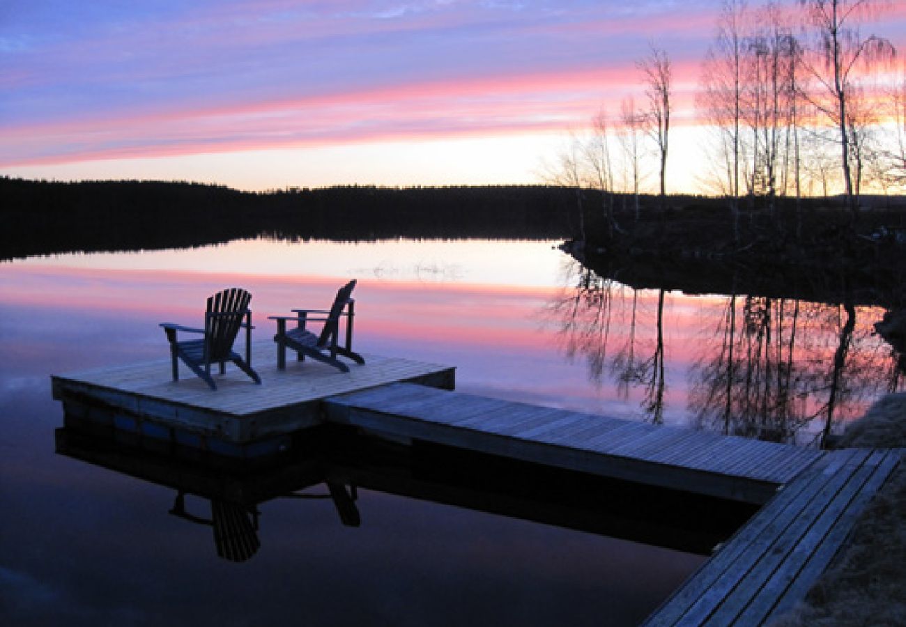 Ferienhaus in Mora - Traum-Ferienhaus am See in Dalarna mit Sauna