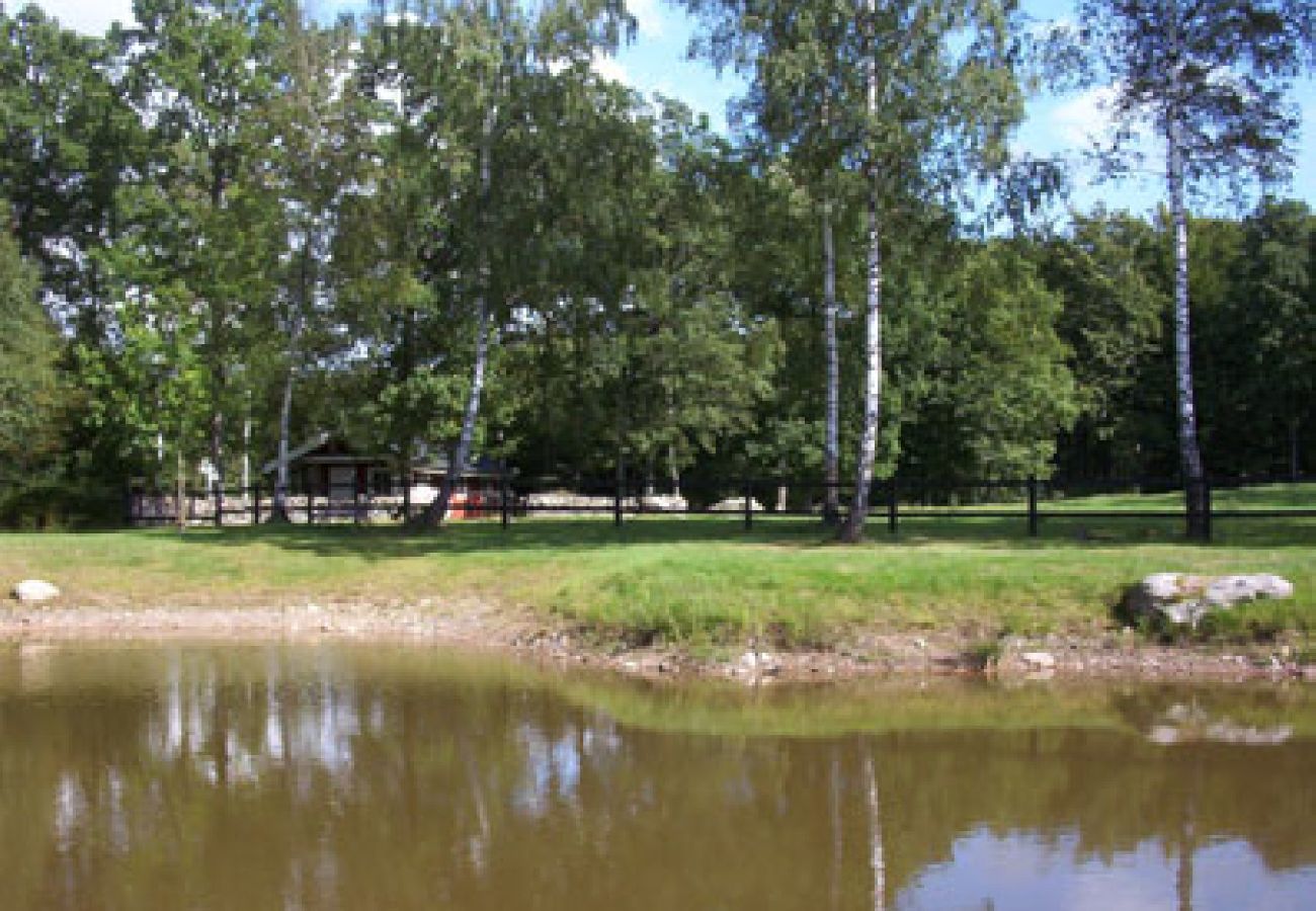 Ferienhaus in Tyringe - gemütliches Ferienhaus mit an einem kleinen Angelteich