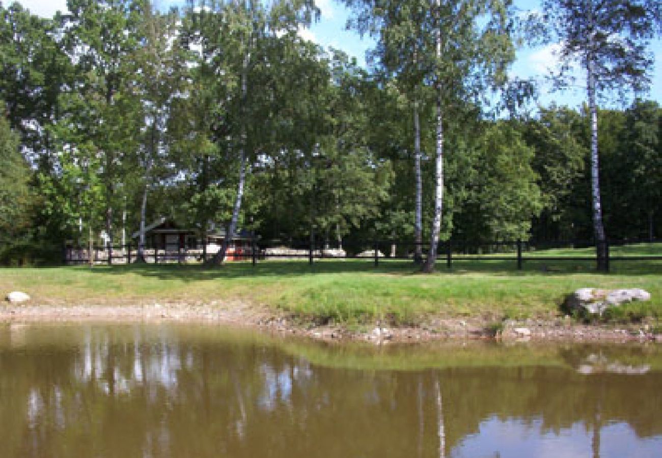 Ferienhaus in Tyringe - Ferienhaus mit eigenem Boot an einem kleinen Angelteich