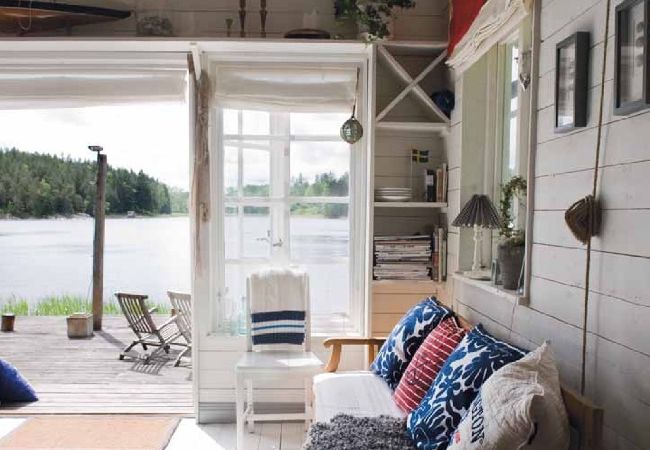 Ferienhaus in Värmdö - Urlaub direkt am Wasser vor den Türen Stockholm